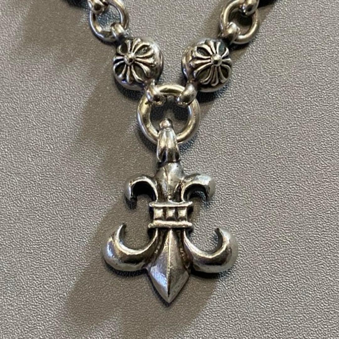 E*T様 CHROME HEARTS BSフレア クロスボール チェーン ネック