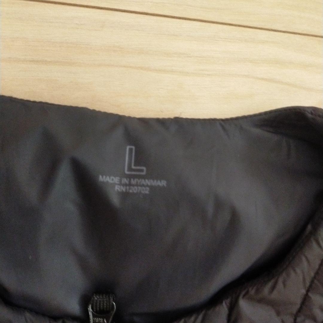 新品無印良品ムジラボMUJILabo撥水中わたベスト男女兼用ブラックM