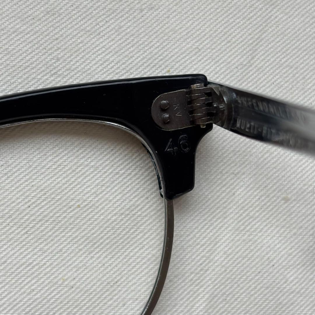 70s FENDALL ブローライン サングラス 46/20 ビンテージ 眼鏡
