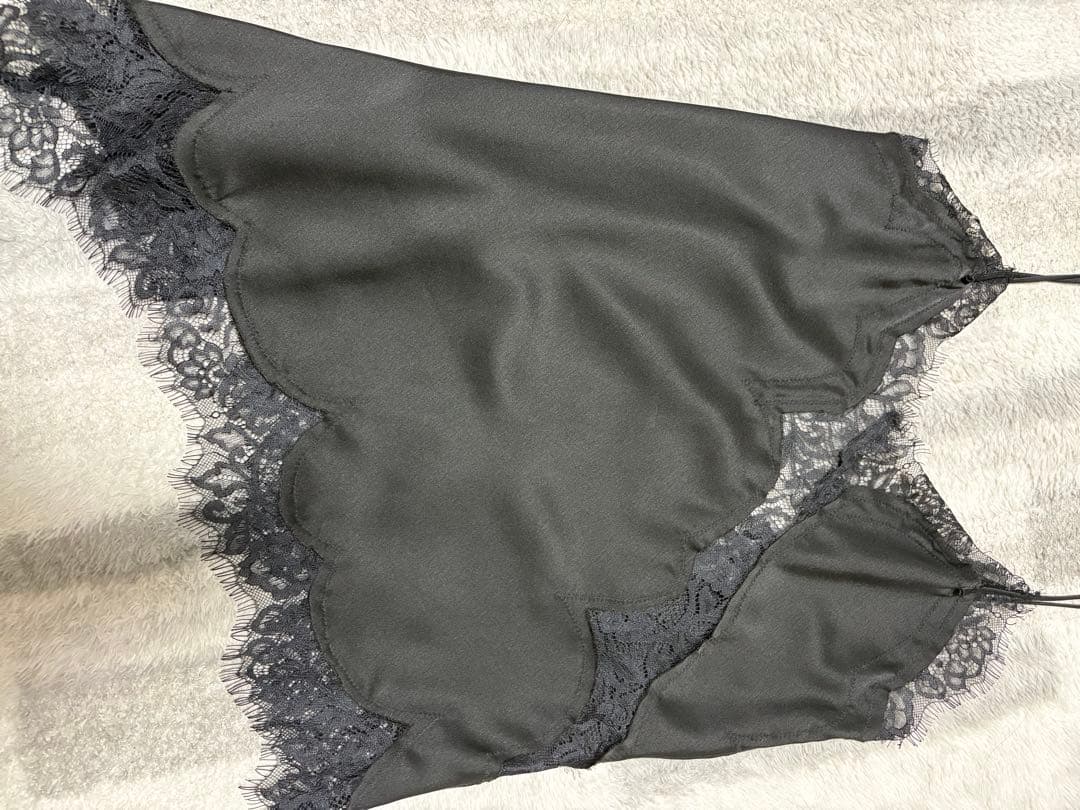 ZARA ブラックレースキャミソール 美品