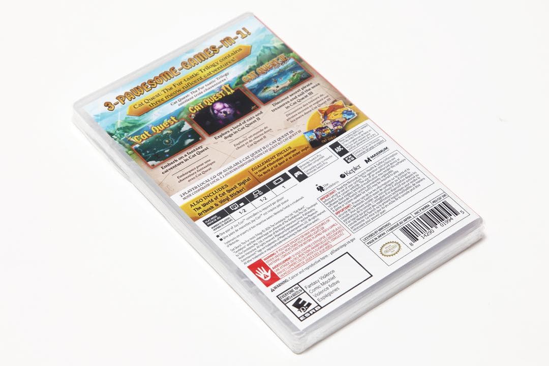 【新品／3作品収録】キャットクエスト１＆２＆３ファータスティック・トリロジー