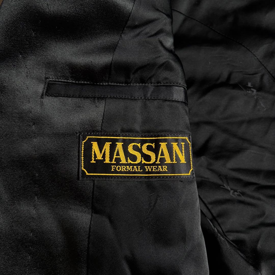 【90s vintage】燕尾服　レーヨン　ベロア　タキシード　ピークドラペル