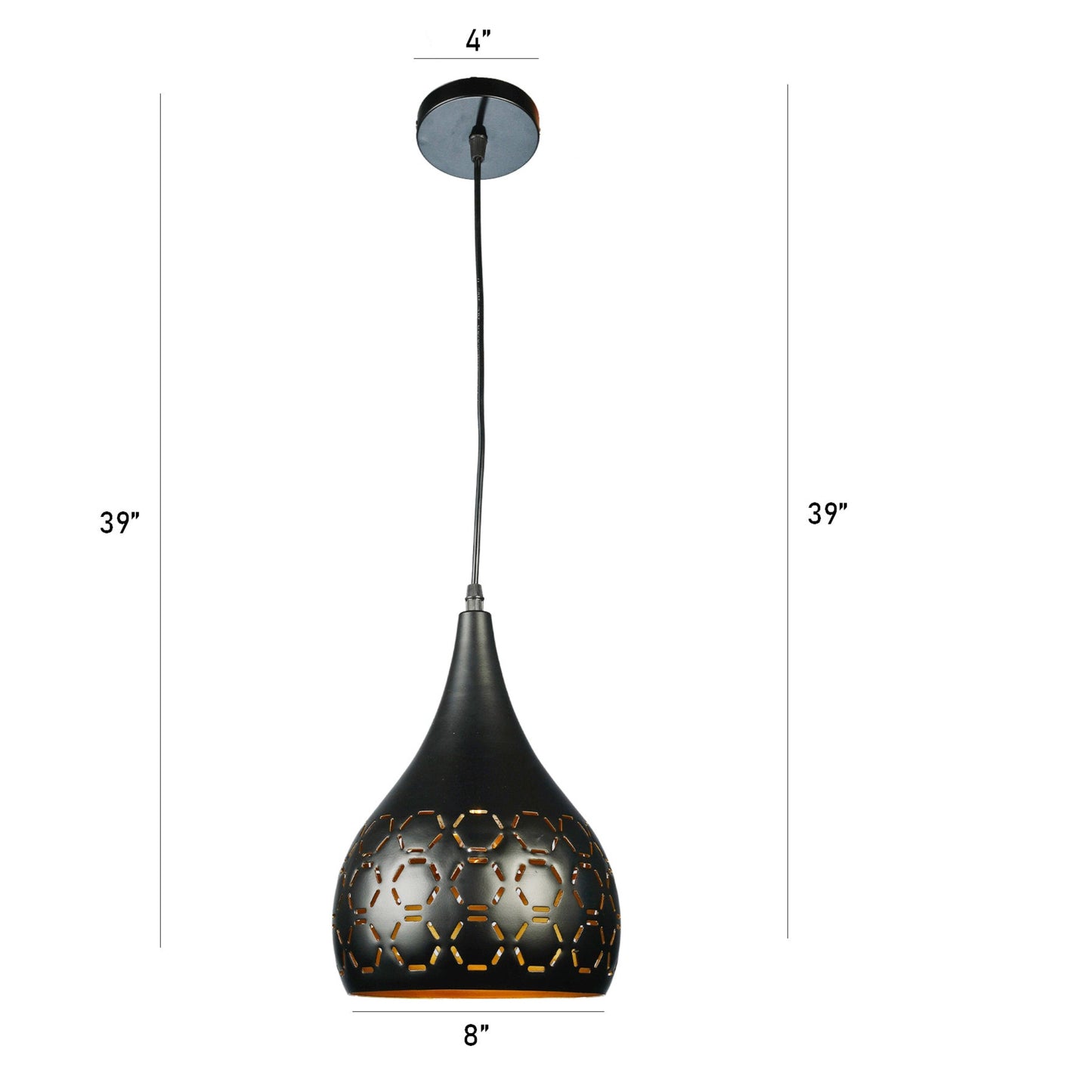 BL BK Hanging light